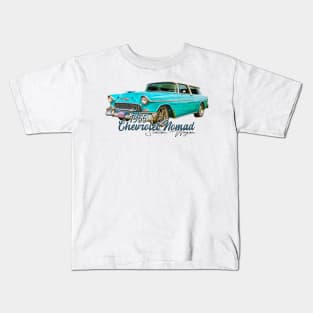 1955 Chevrolet Nomad Station Wagon Kids T-Shirt